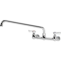 Krowne - Wall Mount, Service Sink Faucet without Spray - Two Handle, Blade Handle, Standard Spout, No Drain - All Tool & Supply