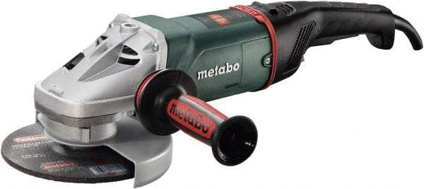 Metabo - 7" Wheel Diam, 8,500 RPM, Corded Angle & Disc Grinder - 5/8-11 Spindle, 15 Amps - All Tool & Supply