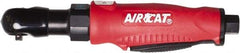 AIRCAT - 3/8" Drive, 380 RPM, 35 Ft/Lb Torque Ratchet Wrench - Inline Handle, 4 CFM, 90 psi, 1/4" NPT Inlet - All Tool & Supply