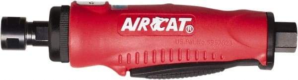 AIRCAT - 1/4" Collet, Straight Handle, Straight Air Die Grinder - 20,000 RPM, Rear Exhaust, 4 CFM, 0.38 hp, 90 psi, 1/4" Inlet - All Tool & Supply