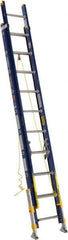 Werner - 20' High, Type IA Rating, Fiberglass Extension Ladder - 300 Lb Capacity - All Tool & Supply