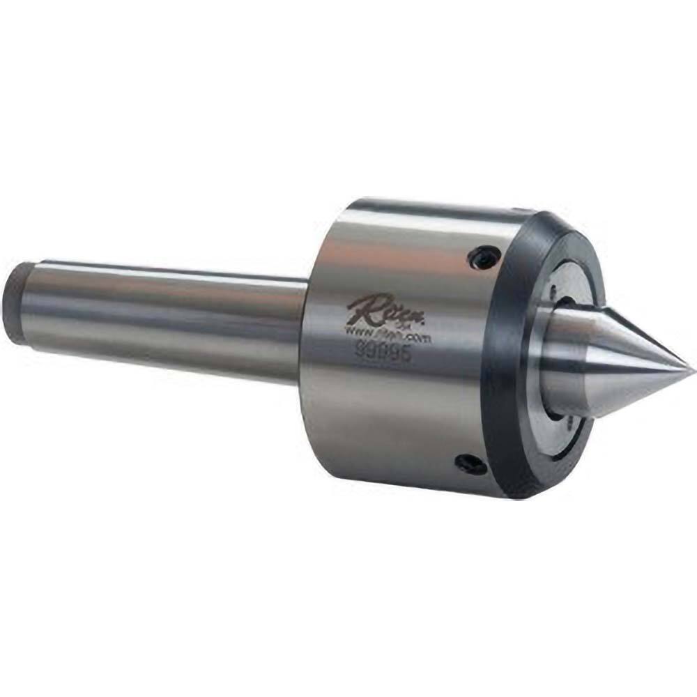 Riten - Live Centers; Shank Type: Morse Taper ; Taper Size: 6MT ; Maximum Workpiece Weight (Lb.): 7500.00 ; Point Style: Male ; Point Diameter (Inch): 2-1/2 ; Point Length (Inch): 2-1/2 - Exact Industrial Supply