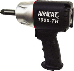 AIRCAT - 1/2" Drive, 8,000 RPM, 800 Ft/Lb Torque Impact Wrench - Pistol Grip Handle, 1,300 IPM, 8 CFM, 90 psi, 1/4" NPT Inlet - All Tool & Supply