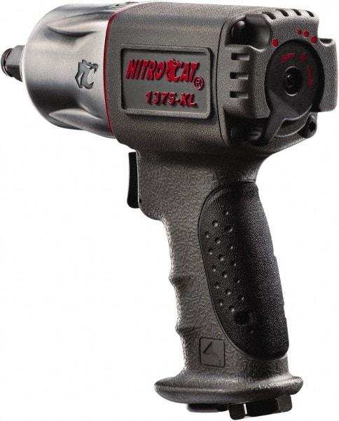 AIRCAT - 1/2" Drive, 10,000 RPM, 500 Ft/Lb Torque Impact Wrench - Pistol Grip Handle, 1,350 IPM, 6 CFM, 90 psi, 1/4" NPT Inlet - All Tool & Supply