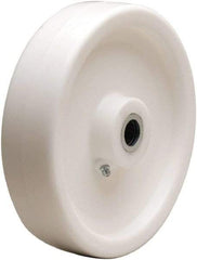 Hamilton - 8 Inch Diameter x 2 Inch Wide, Polyolefin Caster Wheel - 900 Lb. Capacity, 2-3/16 Inch Hub Length, 1/2 Inch Axle Diameter, Straight Roller Bearing - All Tool & Supply