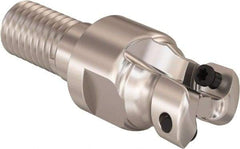 Seco - 1/2" Cutting Diam, 0.32mm Max Depth of Cut, Modular Connection Indexable Copy End Mill - 2 Inserts, LPHT Insert, R217.21 Toolholder - All Tool & Supply