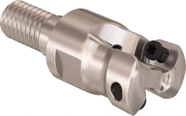 Seco - 1/2" Cutting Diam, 0.32mm Max Depth of Cut, Modular Connection Indexable Copy End Mill - 2 Inserts, LPHT Insert, R217.21 Toolholder - All Tool & Supply