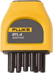 Fluke - Yellow/Black Electrical Test Equipment Adapter - Use with Fluke 500 Series Battersy Analyzers - All Tool & Supply