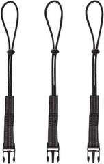 Ergodyne - 12-1/2" Tool Lanyard - Loop Connection, 13" Extended Length, Black - All Tool & Supply