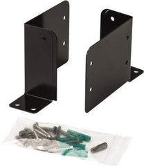 Door Innovation - 4-1/2;-2" Wide x 4" High, Electrostatic Powdered, Door Reinforcer - 1-3/4" Thick Door, Use with Center Aluminum Door Jamb - All Tool & Supply