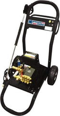 PRO-SOURCE - Electric, 20 Amp, 4 hp, 2,000 psi, 3 GPM, Cold Water Pressure Washer - AR Triplex Ceramic Plunger, 50' x 3/8" Hose, 220 Max Volts - All Tool & Supply