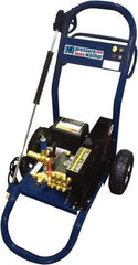 Value Collection - Electric, 20 Amp, 4 hp, 2,000 psi, 3 GPM, Cold Water Pressure Washer - AR Triplex Ceramic Plunger, 50' x 3/8" Hose, 220 Max Volts - All Tool & Supply