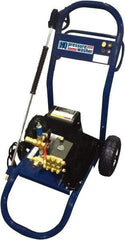 Value Collection - Electric, 30 Amp, 7.5 hp, 3,000 psi, 4 GPM, Cold Water Pressure Washer - General Triplex Ceramic Plunger, 50' x 3/8" Hose, 230 Max Volts - All Tool & Supply