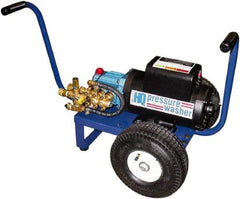 Value Collection - Electric, 20 Amp, 4 hp, 2,000 psi, 3 GPM, Cold Water Pressure Washer - General Triplex Ceramic Plunger, 25' x 3/8" Hose, 220 Max Volts - All Tool & Supply