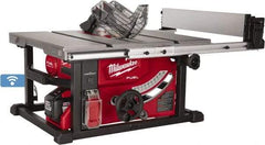 Milwaukee Tool - 8-1/4" Blade Diam, Table Saw - 630 RPM, 22" Table Depth x 22-1/2" Table Width, 18 Volts, 5/8" Arbor - All Tool & Supply