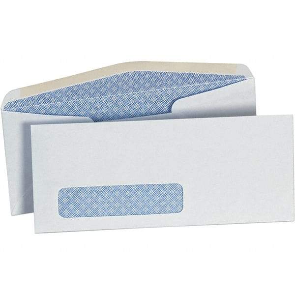 UNIVERSAL - 12-1/4" Long x 10" Wide Gummed Flap Security Envelope - White - All Tool & Supply