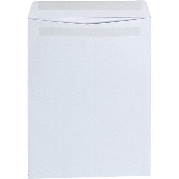 Universal One - 2.38" Long x 10-1/4" Wide Self Seal White Catalog Envelope - White - All Tool & Supply