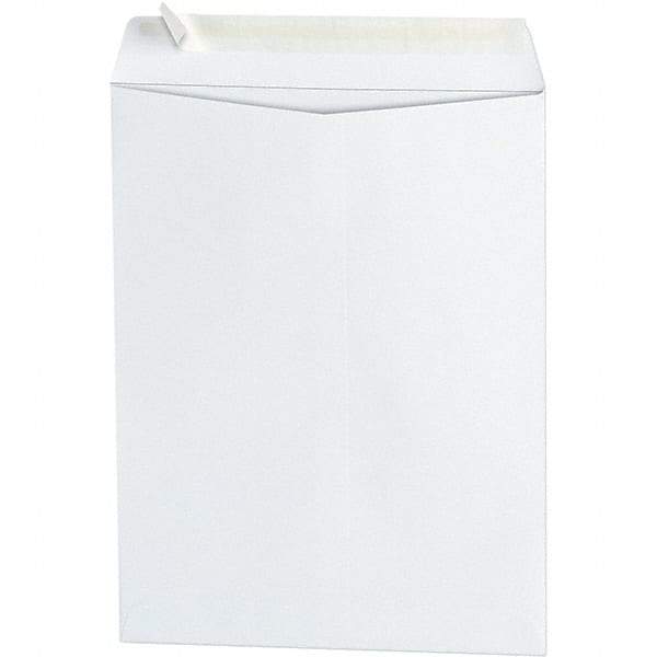 Universal One - 3" Long x 9.63" Wide Peel-Off Self-Seal White Catalog Envelope - White - All Tool & Supply