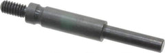 Made in USA - 1/4-20 Cross/Square Pad Mandrel - 3" Long x 1/4" Diam - All Tool & Supply