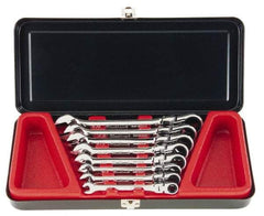 Blackhawk by Proto - 8 Piece, 5/16" to 3/4", Combination Wrench Set - Inch Measurement Standard, Full Polish Finish, Comes in Metal Case - All Tool & Supply