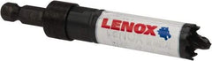 Lenox - 11/16" Diam, 1-1/2" Cutting Depth, Hole Saw - Bi-Metal Saw, Toothed Edge - All Tool & Supply