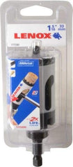 Lenox - 1-5/16" Diam, 1-1/2" Cutting Depth, Hole Saw - Bi-Metal Saw, Toothed Edge - All Tool & Supply