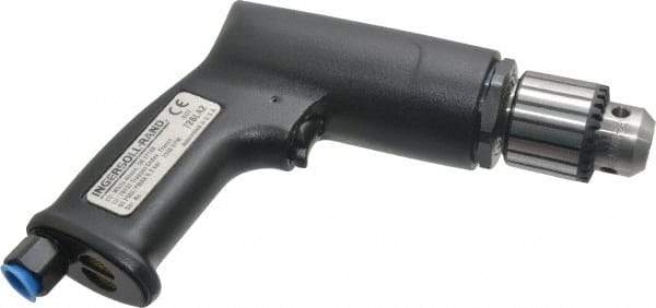 Ingersoll-Rand - 3/8" Keyed Chuck - Pistol Grip Handle, 2,100 RPM, 19 CFM, 0.5 hp, 90 psi - All Tool & Supply