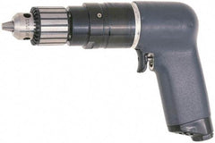 Ingersoll-Rand - 3/8" Keyed Chuck - Pistol Grip Handle, 1,400 RPM, 25 CFM, 0.75 hp, 90 psi - All Tool & Supply