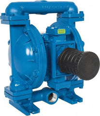 SandPIPER - 1" NPT, Metallic, Air Operated Diaphragm Pump - Buna-N Diaphragm, Aluminum Housing - All Tool & Supply