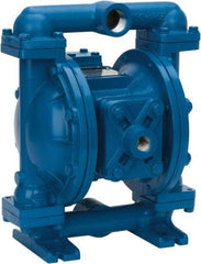 SandPIPER - 1" NPT, Metallic, Air Operated Diaphragm Pump - PTFE Diaphragm, Aluminum Housing - All Tool & Supply