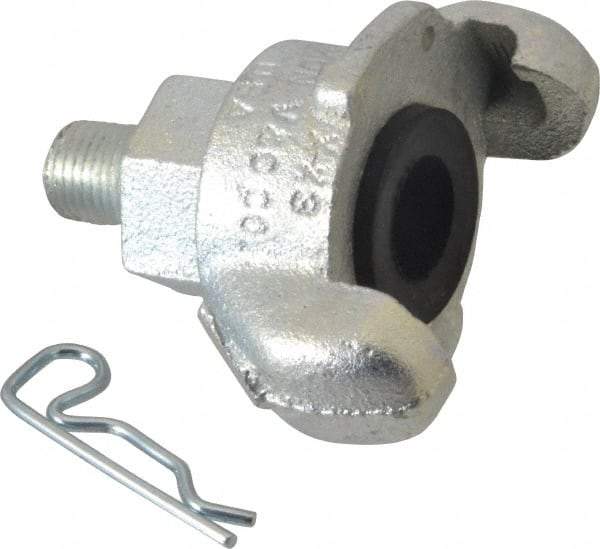 Dixon Valve & Coupling - 1/4" NPT, Universal Hose Coupling with Male NPT Ends - Malleable Iron - All Tool & Supply