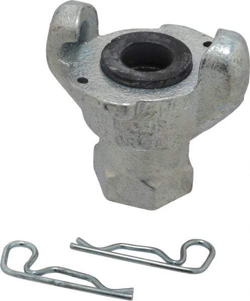 Dixon Valve & Coupling - 1/4" NPT, Universal Hose Coupling with Female NPT Ends - Malleable Iron - All Tool & Supply