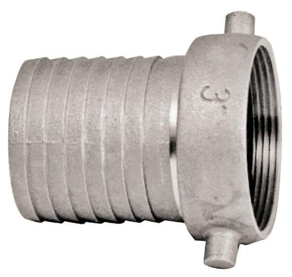 Dixon Valve & Coupling - 6" Aluminum/Brass Suction Female Coupling - Short Shank - All Tool & Supply