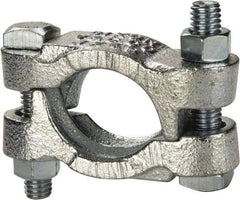 Dixon Valve & Coupling - 1-7/16 to 1-17/32" OD, Double Bolt Iron Clamp - Plated Malleable Iron - All Tool & Supply