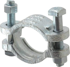 Dixon Valve & Coupling - 1-3/4 to 2-3/64" OD, Double Bolt Iron Clamp - Plated Malleable Iron - All Tool & Supply