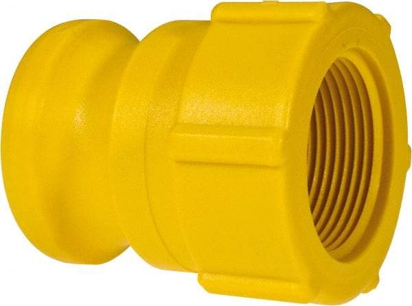 NewAge Industries - 1-1/4" Nylon Cam & Groove Suction & Discharge Hose Male Adapter Female NPT Thread - Part A, 1-1/4" Thread, 150 Max psi - All Tool & Supply