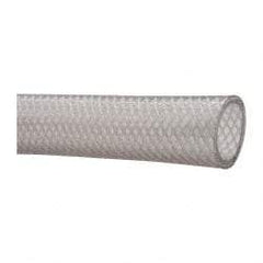 Made in USA - 1" ID x 1.299" OD, 0.15" Wall Thickness, Cut to Length (100' Standard Length) PVC Tube - Clear, 130 Max psi, 80 Shore A Hardness - All Tool & Supply