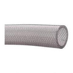 Made in USA - 1-1/2" ID x 1.929" OD, 0.215" Wall Thickness, Cut to Length (100' Standard Length) PVC Tube - Clear, 70 Max psi, 80 Shore A Hardness - All Tool & Supply