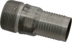 Campbell Fittings - 1-1/2" Pipe ID, Threaded Combination Nipple for Hoses - Steel - All Tool & Supply