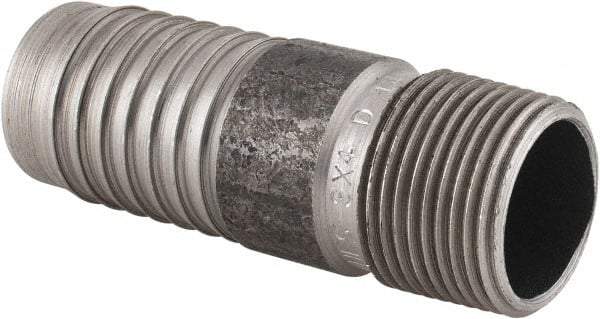 Campbell Fittings - 1" Pipe ID, Expander Combination Nipple for Hoses - 3/4 Male NPT, Steel - All Tool & Supply