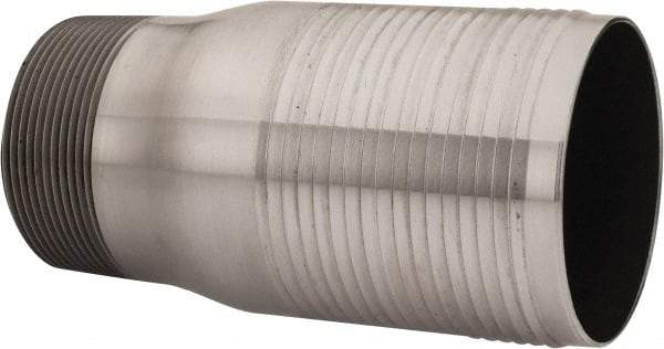 Campbell Fittings - 4" Pipe ID, Expander Combination Nipple for Hoses - 3 Male NPT, Steel - All Tool & Supply