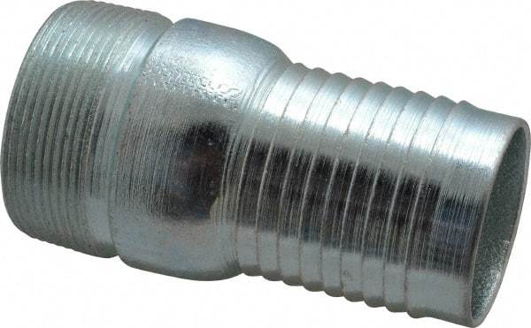 Campbell Fittings - 2" Pipe ID, Threaded Combination Nipple for Hoses - Plated Steel - All Tool & Supply