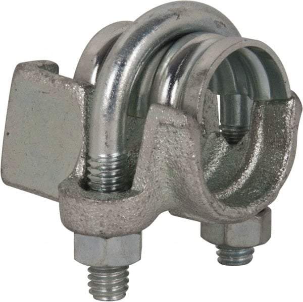 Campbell Fittings - 1/2" Hose, Single U-Bolt - Plated Steel - All Tool & Supply