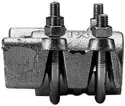 Campbell Fittings - 1-1/2" Hose, Interlocking U-Bolt Clamp - Plated Steel - All Tool & Supply