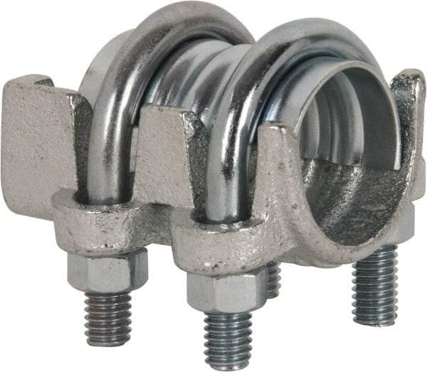 Campbell Fittings - 1" Hose, Interlocking U-Bolt Clamp - Plated Steel - All Tool & Supply