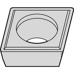 Kennametal - CPGM32.52 NONE Grade KCP25B Carbide Turning Insert - TiOCN Finish, 80° Diamond, 3/8" Inscr Circle, 5/32" Thick, 1/32" Corner Radius - All Tool & Supply