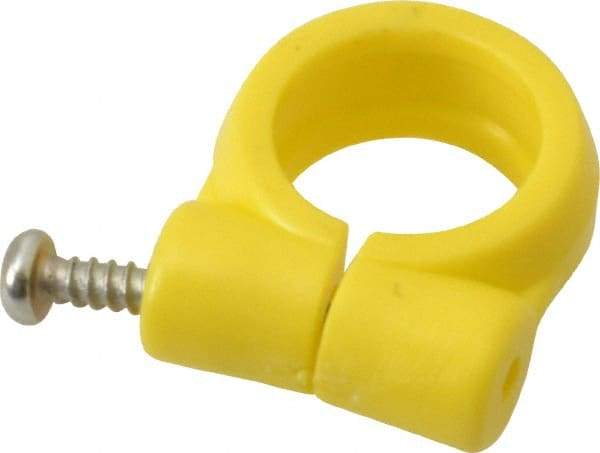 Value Collection - 1/4" Hose Inside Diam, Coolant Hose Element Clamp - For Use with 1/4" Snap Together Hose System, 4 Pieces - All Tool & Supply