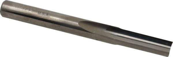 Onsrud - 1/4" Diam, 1/4" Shank Diam, 3/4" Length of Cut, 1 Flute Single Edge Straight Router Bit - 2-1/2" Overall Length, Left Hand Cut, Solid Carbide - All Tool & Supply