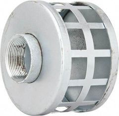 Kuriyama of America - 1-1/2" Hose, Square Hole Strainer - Plated Steel - All Tool & Supply