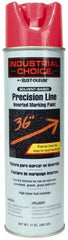 Rust-Oleum - 17 fl oz Pink Marking Paint - 600' to 700' Coverage at 1" Wide, Solvent-Based Formula - All Tool & Supply